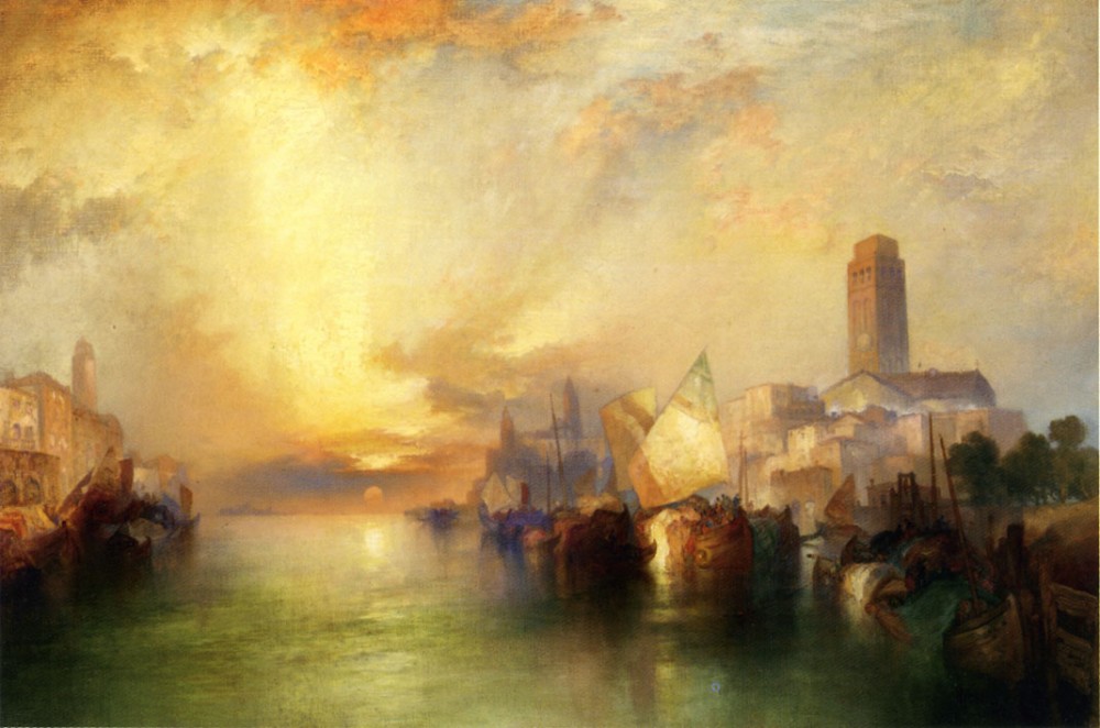 View Of Venice II by Thomas Moran