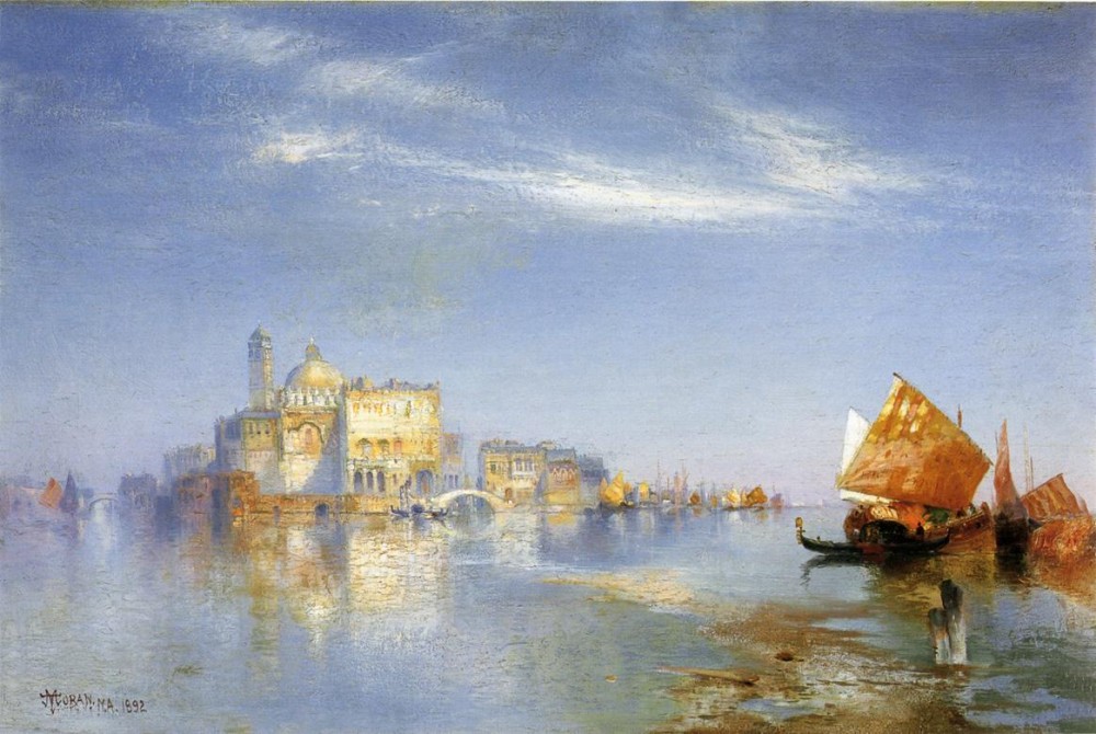 View Of Venice by Thomas Moran