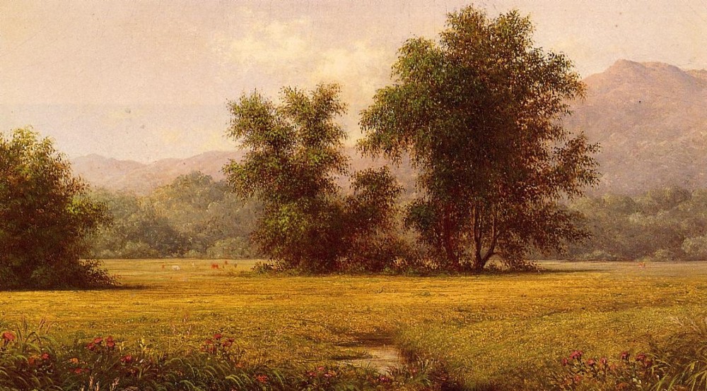 The Meadow by Martin Johnson Heade