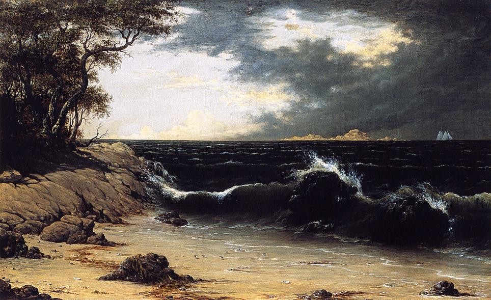 Storm Clouds Over The Coast by Martin Johnson Heade