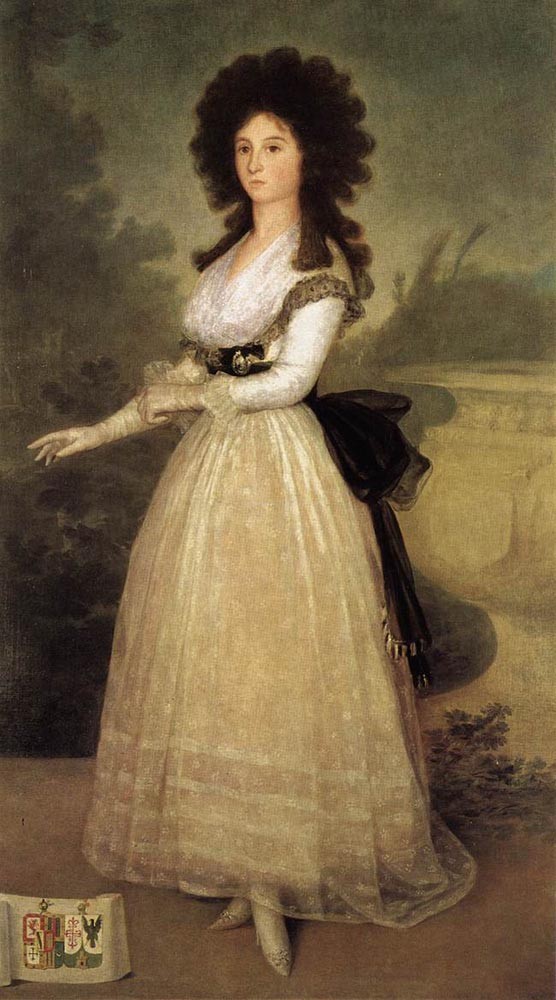 Dona Tadea Arias De Enriquez by Francisco José de Goya y Lucientes