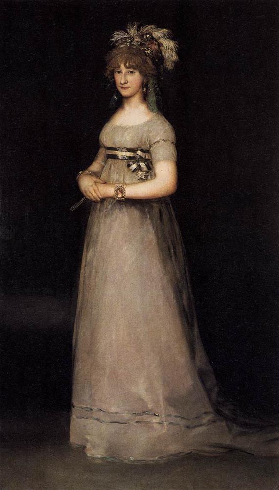 Portrait Of The Countess Of Chincon by Francisco José de Goya y Lucientes