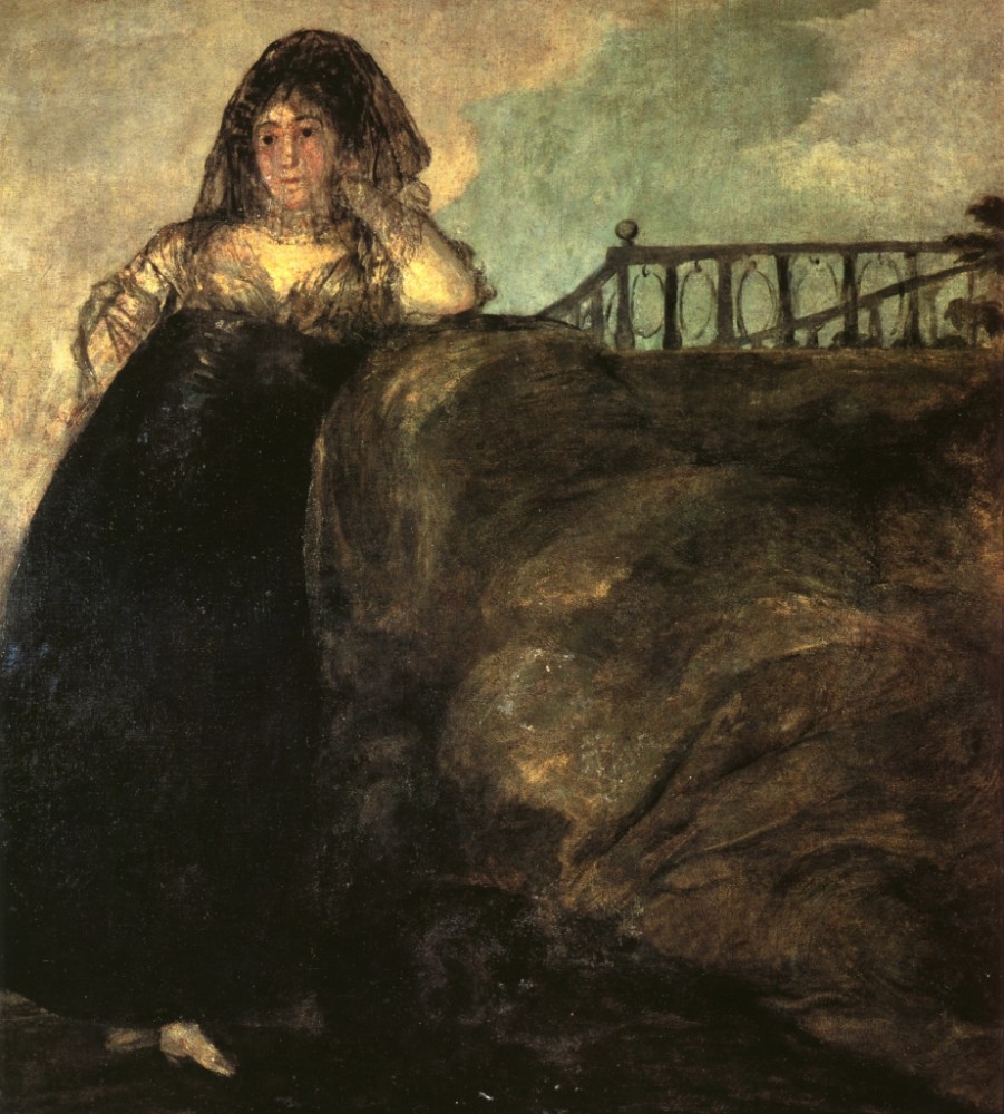 La Leocadia by Francisco José de Goya y Lucientes