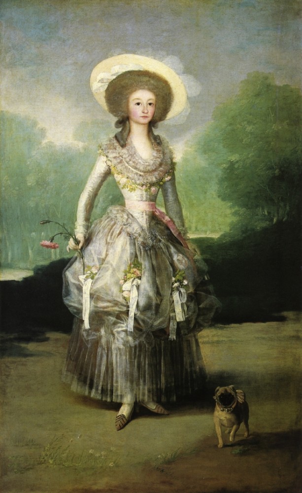 Mariana De Pontejos by Francisco José de Goya y Lucientes