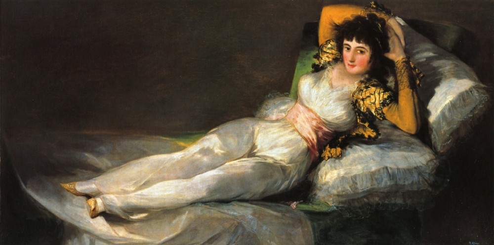The Clothed Maja by Francisco José de Goya y Lucientes