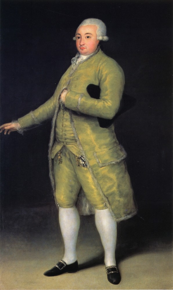 Francisco De Cabarrus by Francisco José de Goya y Lucientes