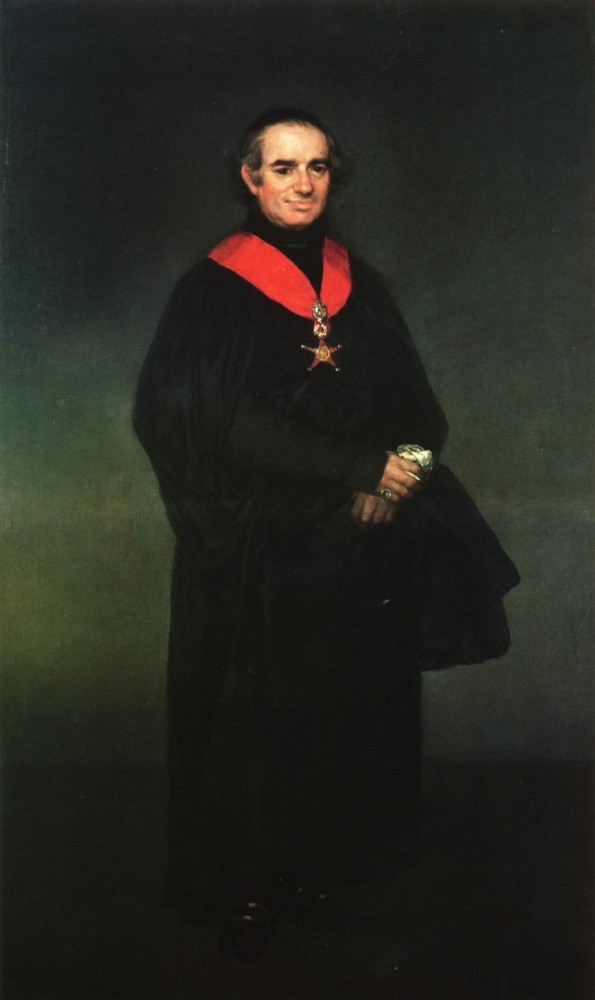 Juan Antonio Llorente by Francisco José de Goya y Lucientes