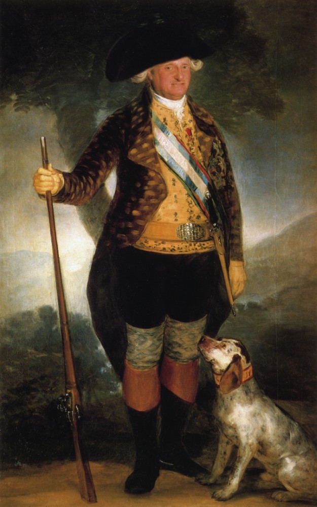 King Carlos IV In Hunting Costume by Francisco José de Goya y Lucientes
