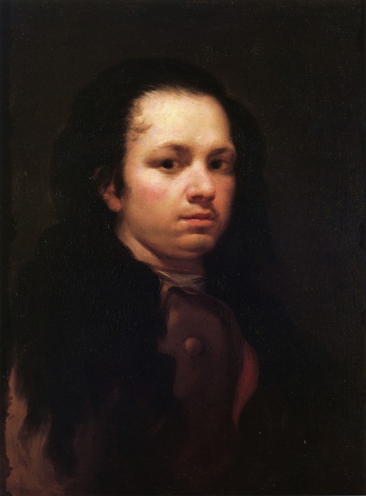 Self Portrait by Francisco José de Goya y Lucientes