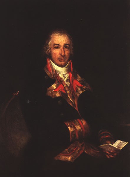Portrait Of Don Jose Queralto by Francisco José de Goya y Lucientes
