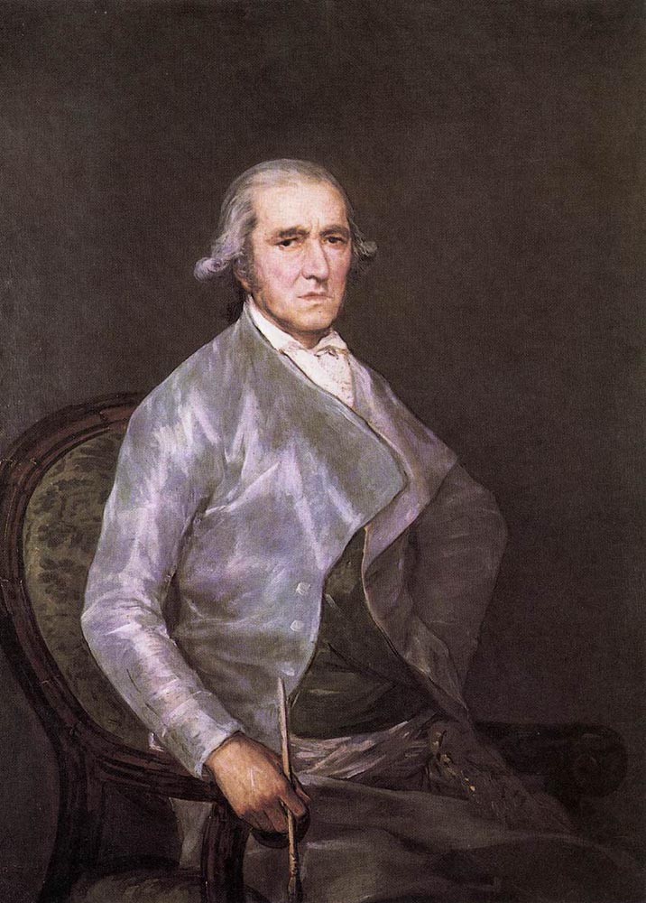 Portrait Of Francisco Bayeu by Francisco José de Goya y Lucientes
