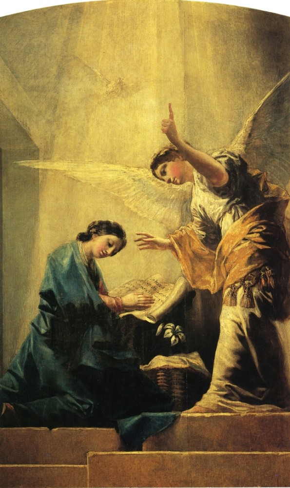 The Annunciation by Francisco José de Goya y Lucientes
