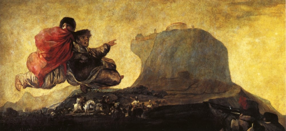 Asmodea by Francisco José de Goya y Lucientes