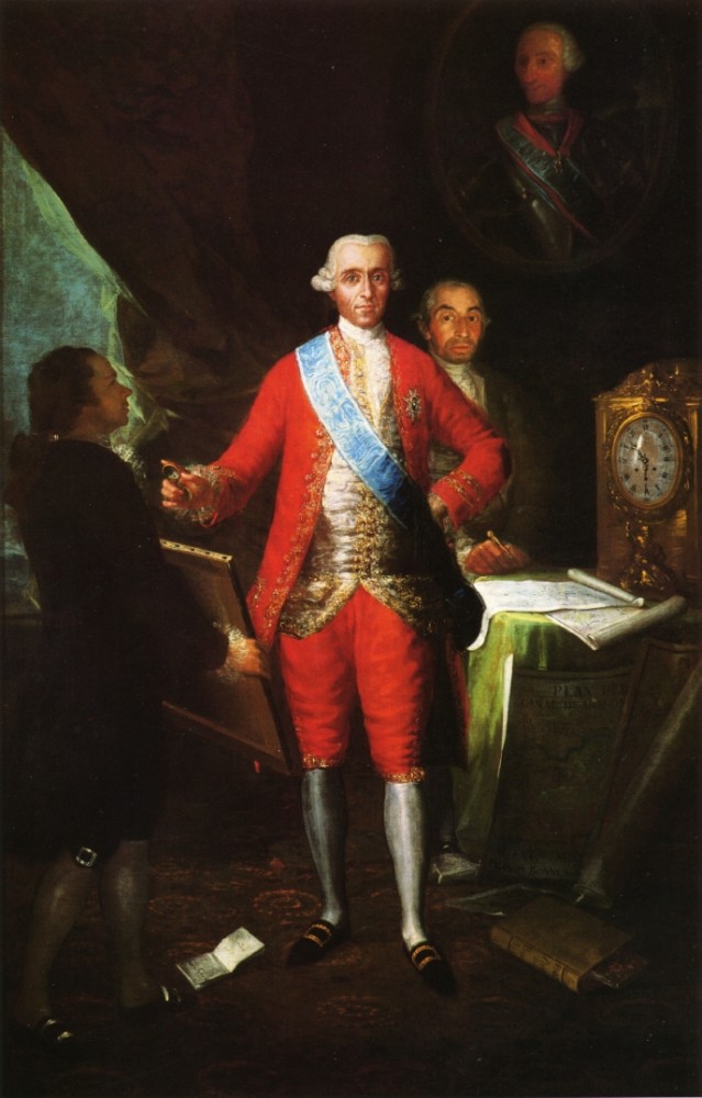 Conde De Floridablanca by Francisco José de Goya y Lucientes