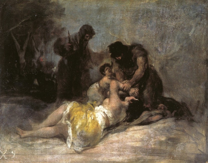 Scene Of Rape And Murder by Francisco José de Goya y Lucientes