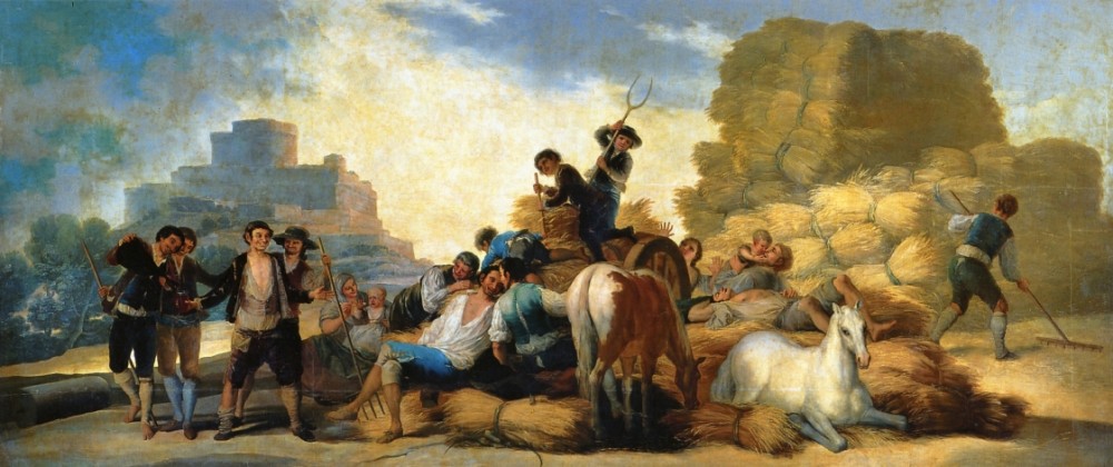 Summer by Francisco José de Goya y Lucientes