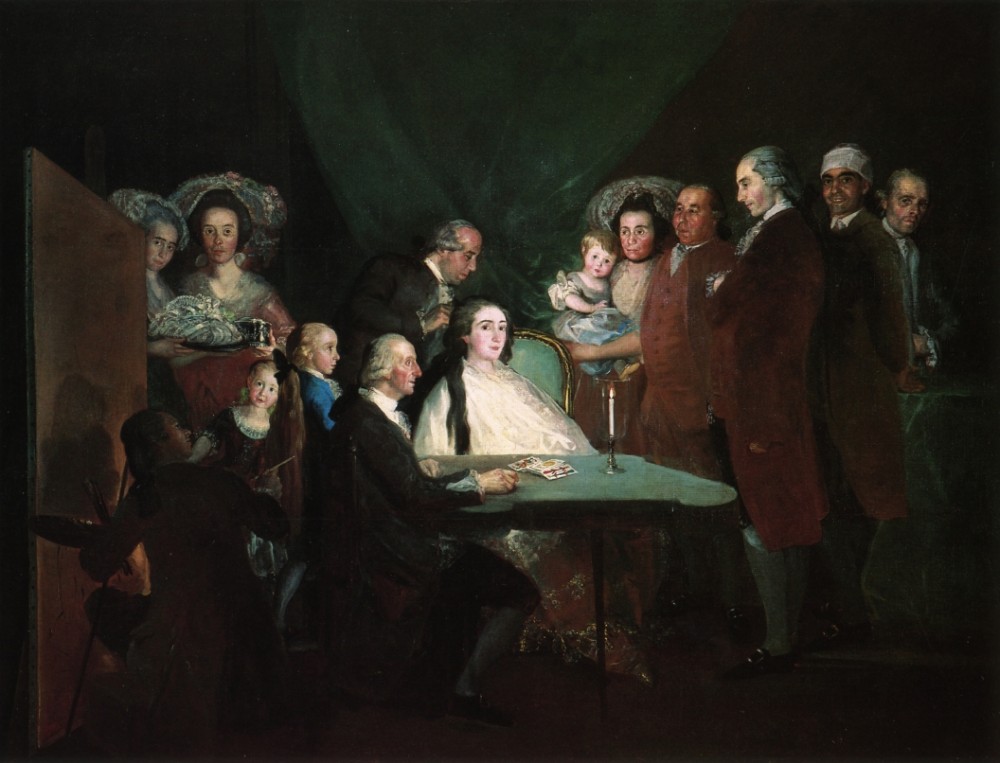 The Family Of The Infante Don Luis by Francisco José de Goya y Lucientes