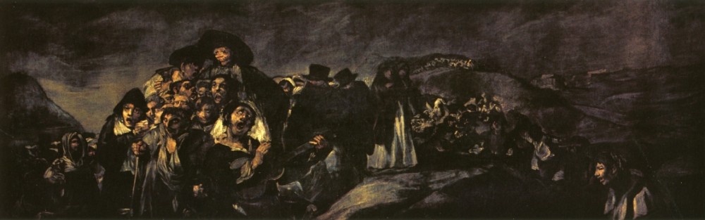 The Pilgrimage Of San Isidro by Francisco José de Goya y Lucientes