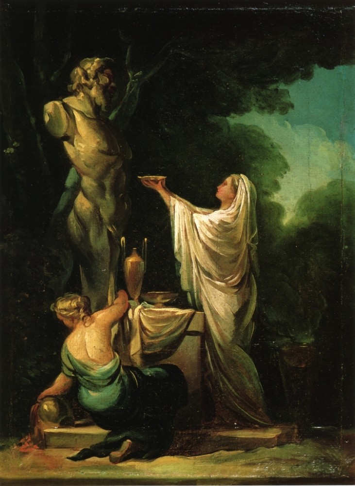The Sacrifice To Priapus by Francisco José de Goya y Lucientes