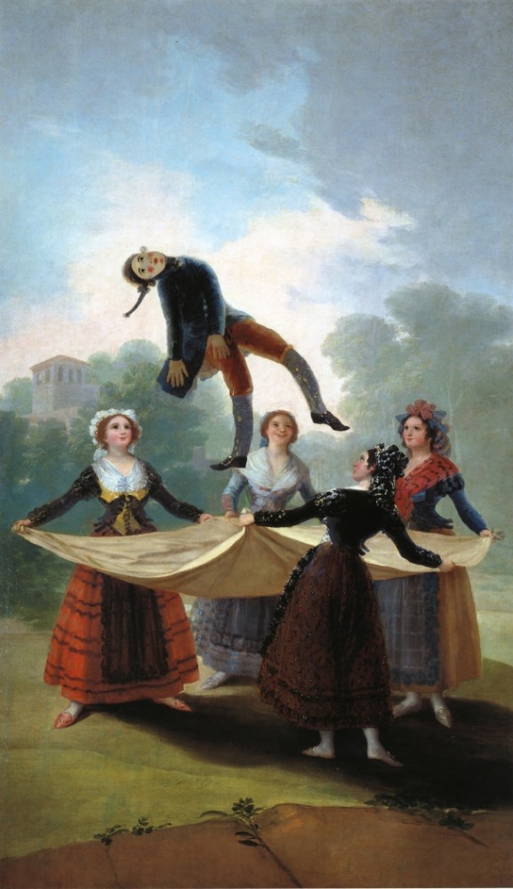 The Straw Manikin by Francisco José de Goya y Lucientes