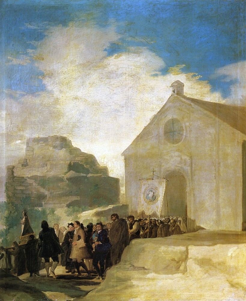 Village Procession by Francisco José de Goya y Lucientes