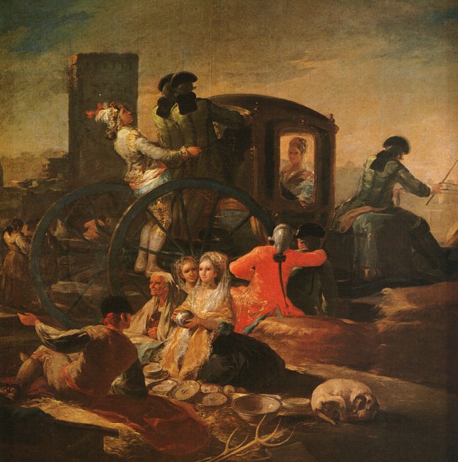 The Pottery Vendor by Francisco José de Goya y Lucientes