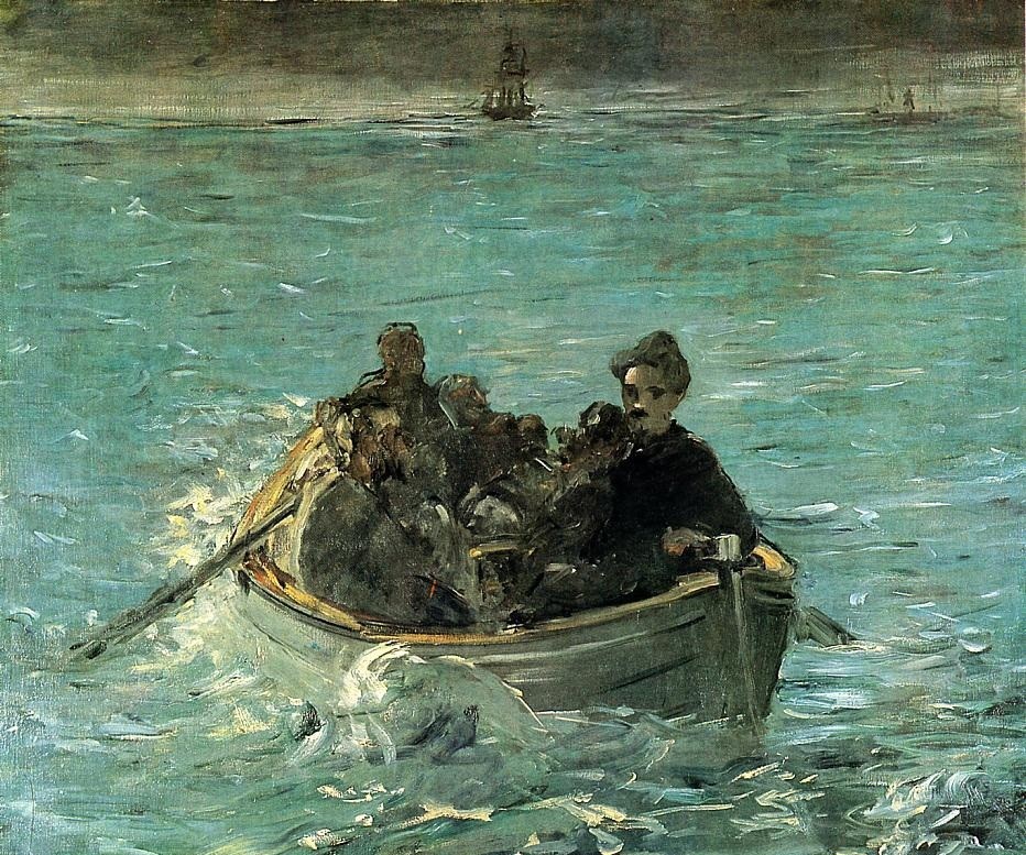 The Escape Of Rochefort by Édouard Manet