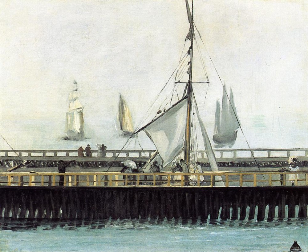 The Pier Of Boulogne by Édouard Manet