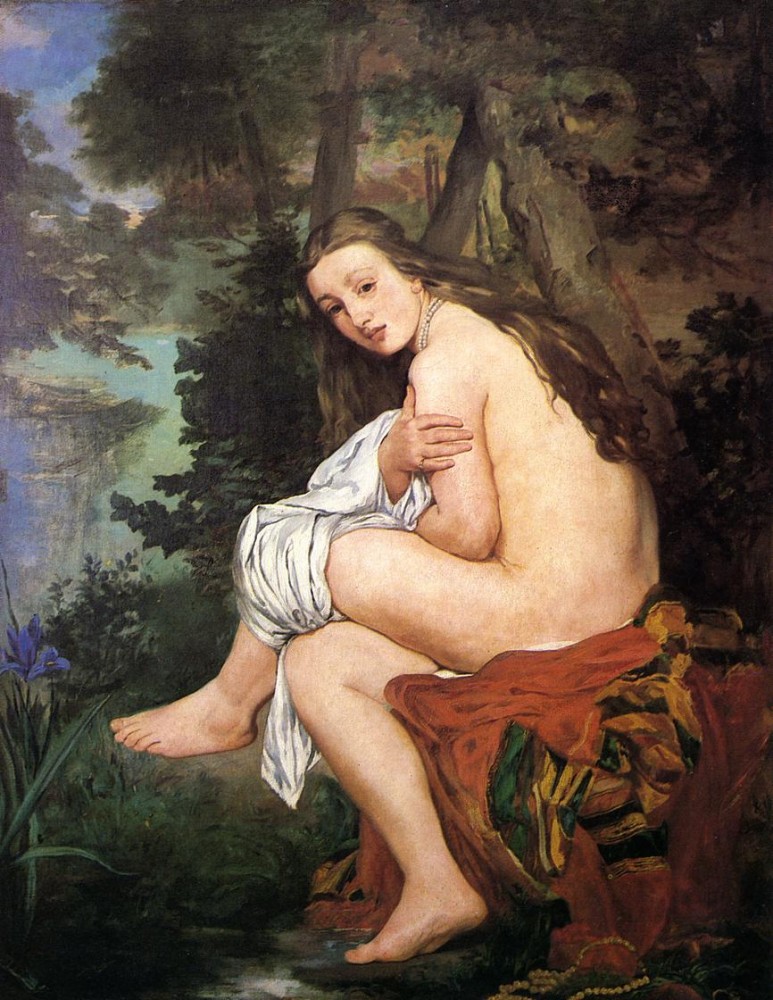 The Surprised Nymph by Édouard Manet