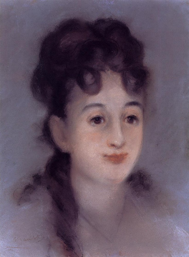 Eva Gonzales by Édouard Manet