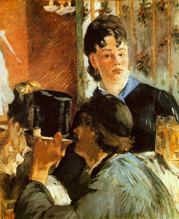 The Waitress by Édouard Manet