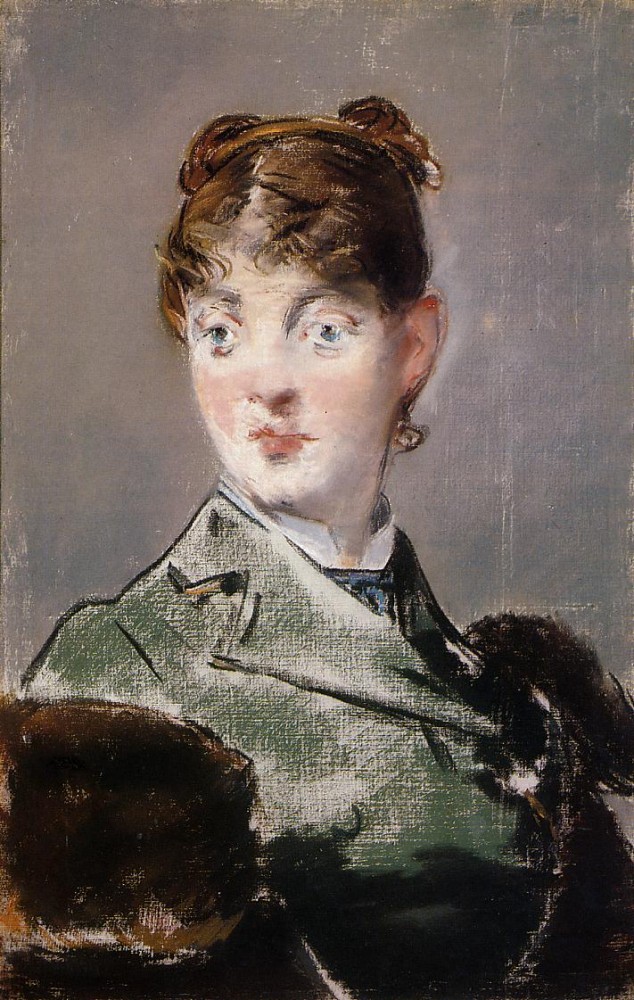 Parisienne Portrait Of Madame Jules Guillemet by Édouard Manet
