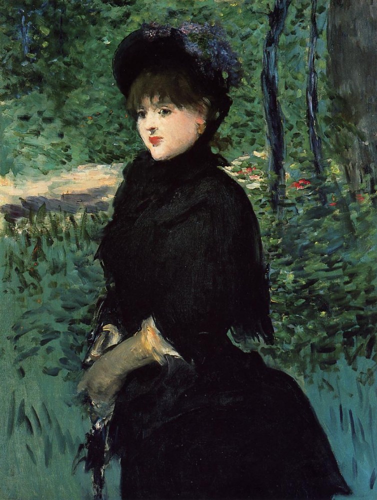 The Promenade by Édouard Manet
