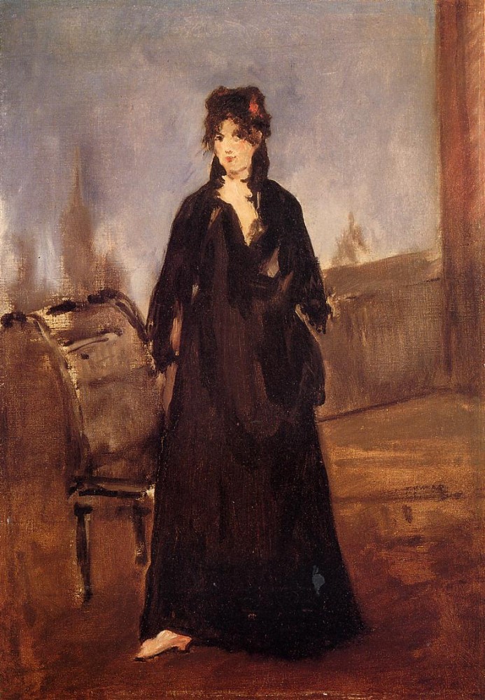 Young Woman With A Pink Shoe by Édouard Manet