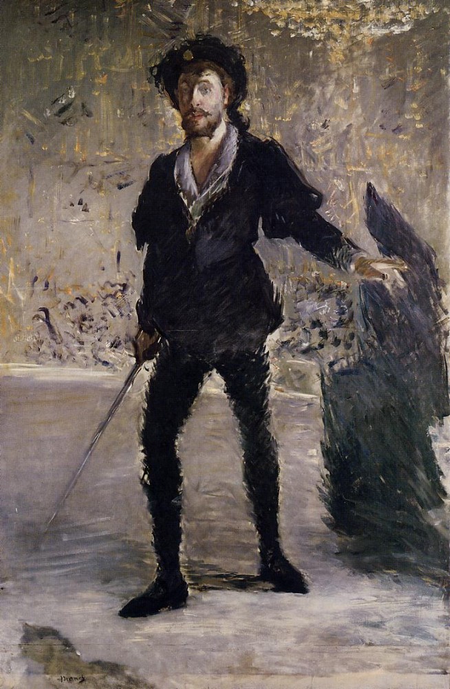 Portrait Of Faure As Hamlet by Édouard Manet