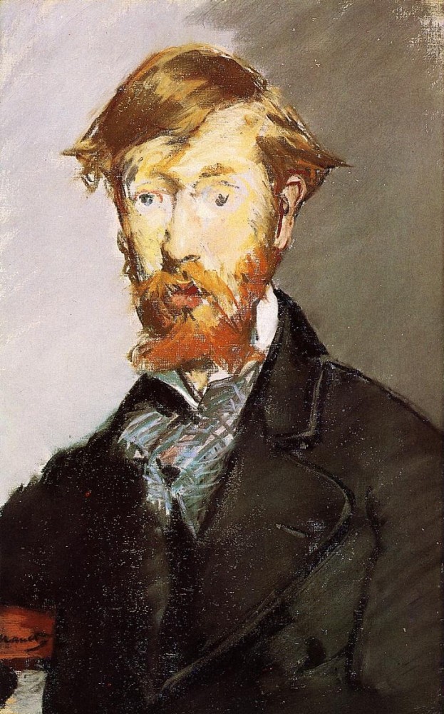 Portrait Of George Moore by Édouard Manet