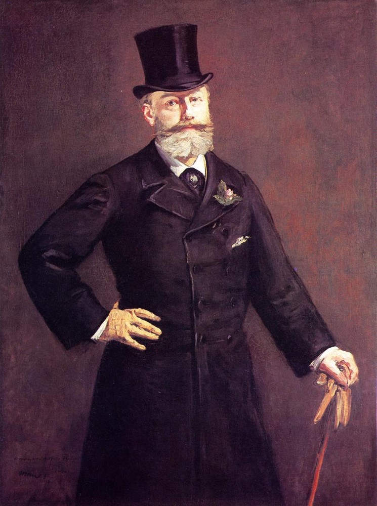 Portrait Of M Antonin Proust by Édouard Manet
