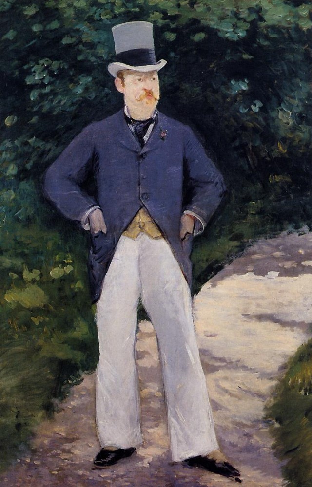 Portrait Of Monsieur Brun by Édouard Manet