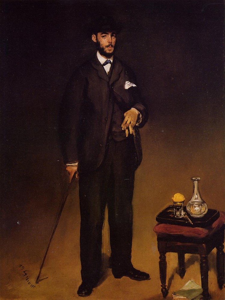 Portrait Of Theodore Duret by Édouard Manet