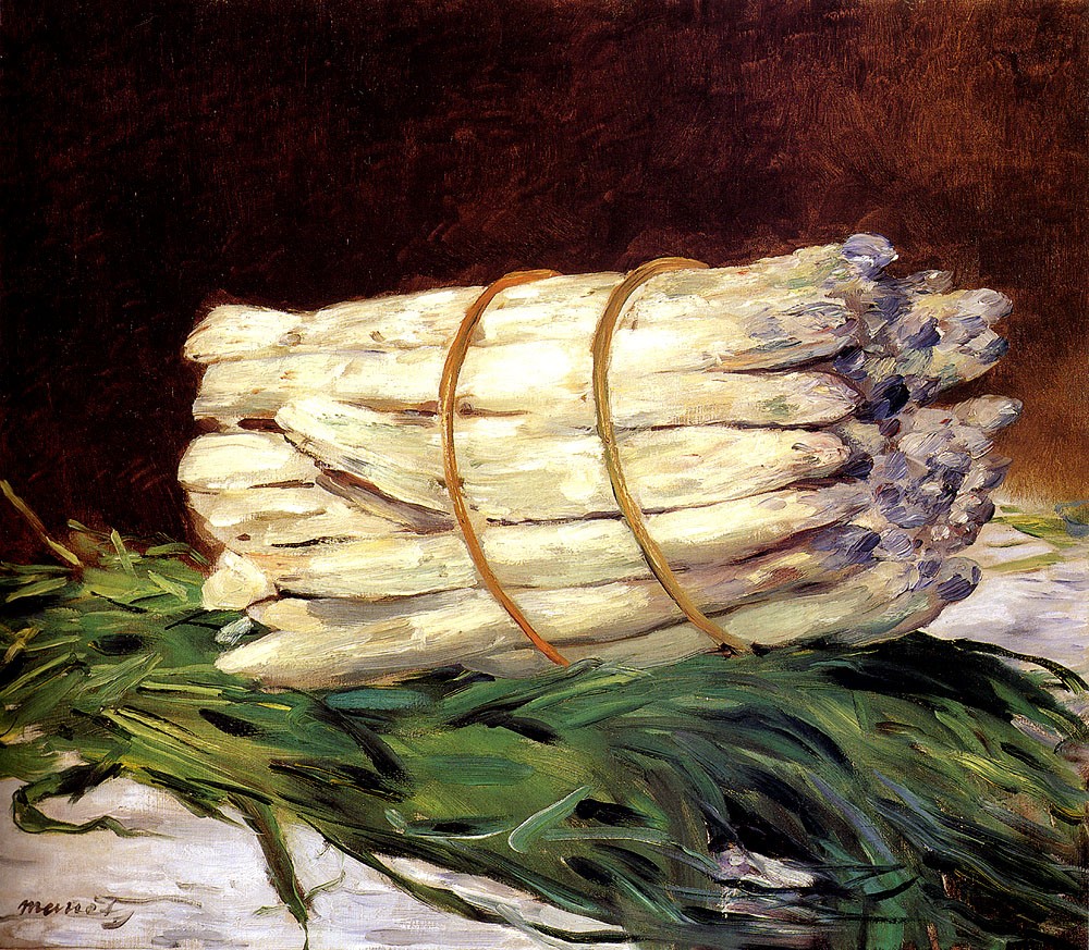 A Bunch Of Asparagus by Édouard Manet