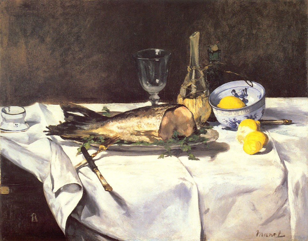 The Salmon by Édouard Manet