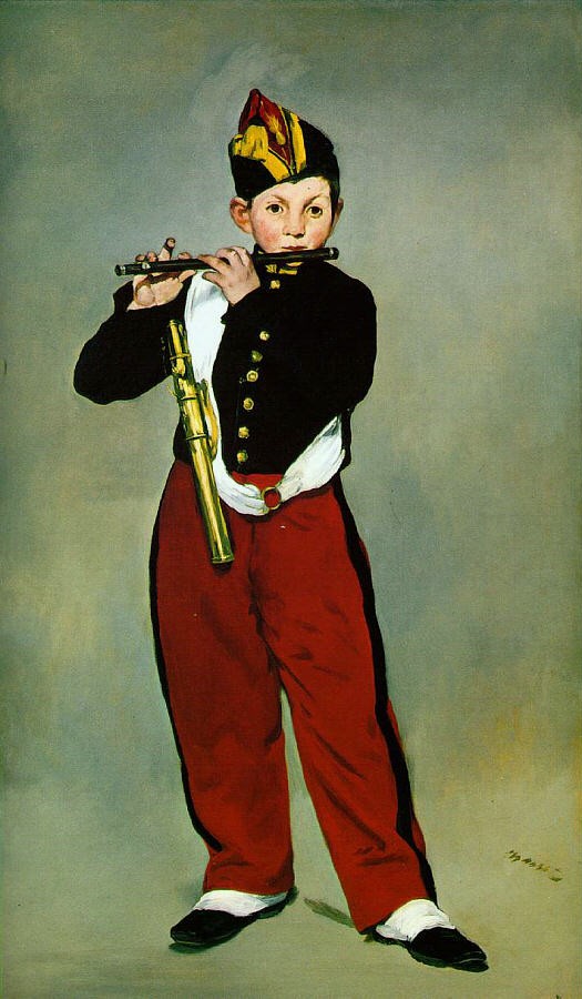 Edouard The Fifer by Édouard Manet