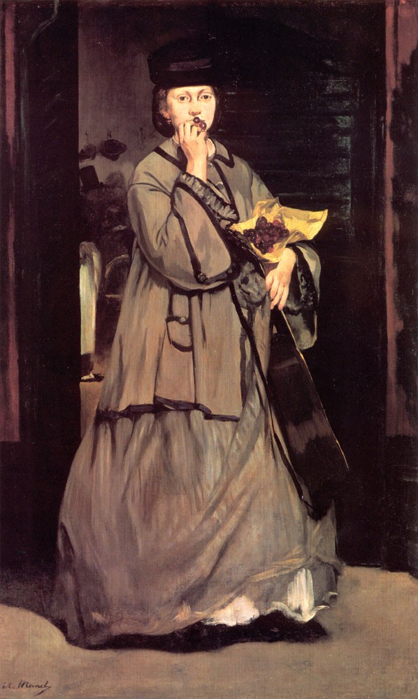 The Street Singer by Édouard Manet