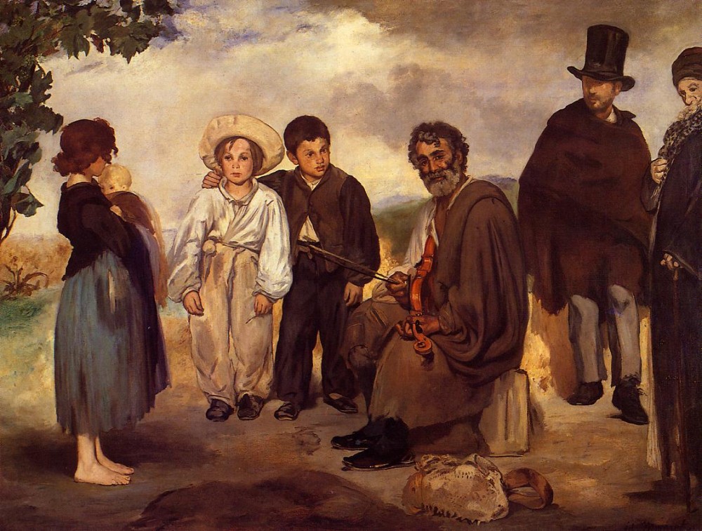The Old Musician by Édouard Manet