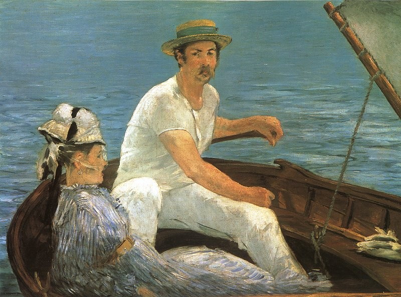Boating by Édouard Manet