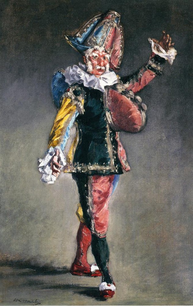 Polichinelle by Édouard Manet
