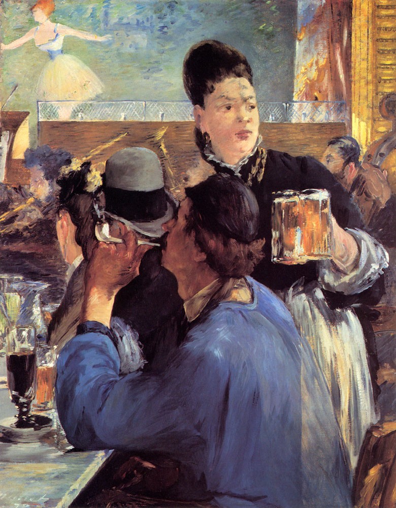 Corner of a Cafe-Concert by Édouard Manet