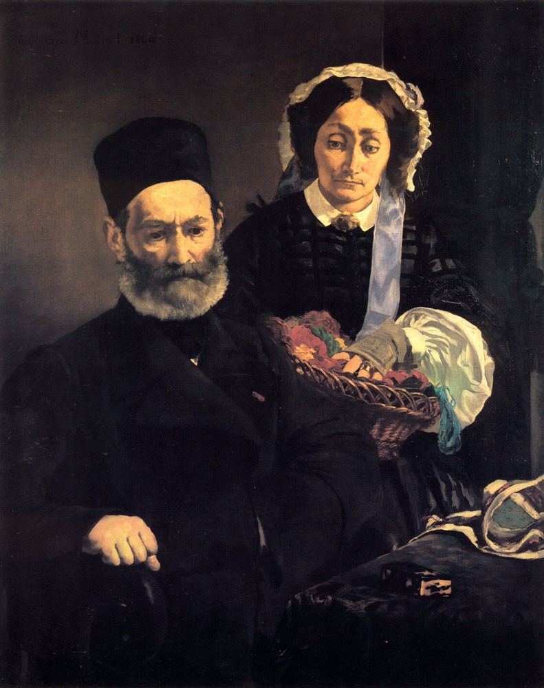 M and Mme by Édouard Manet