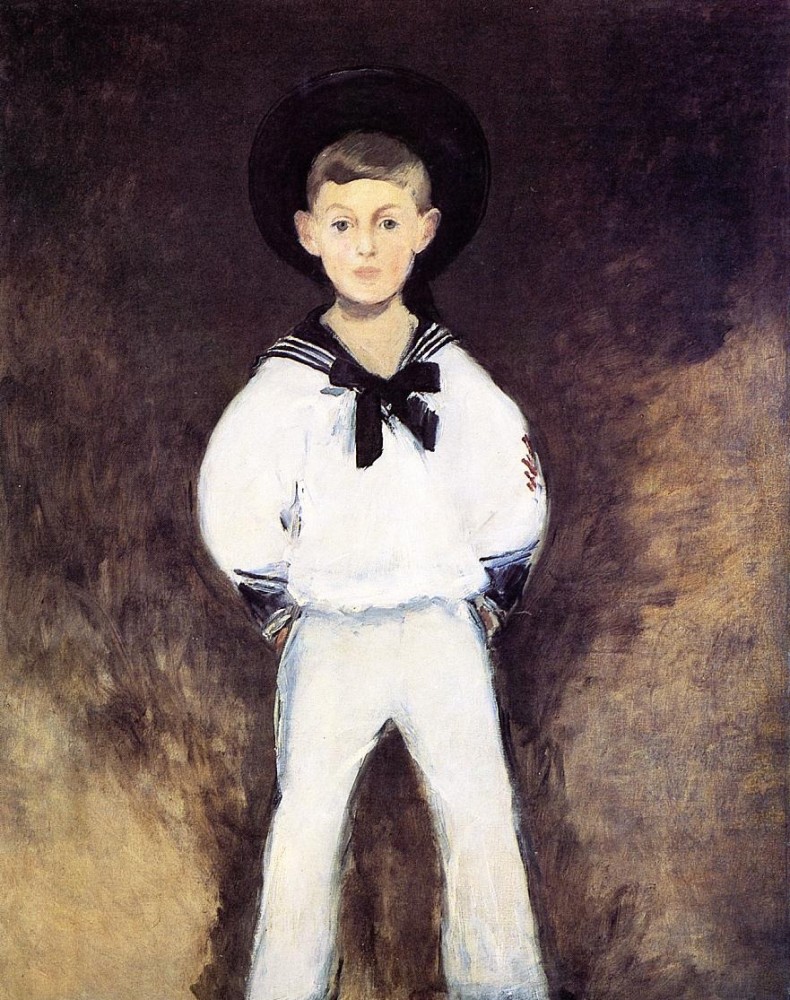 Portrait Of Henry Bernstein As A Child by Édouard Manet