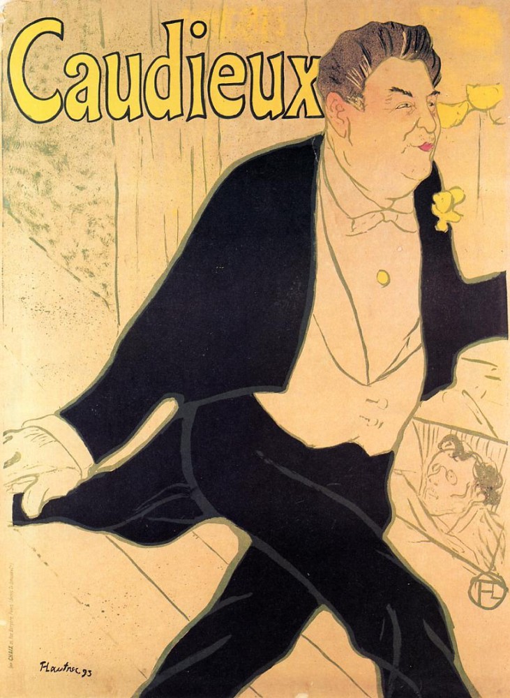 Caudieux by Henri de Toulouse-Lautrec